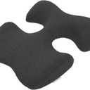 Memory Foam Bust Pillow, Memory Foam Chest Support Pillow, Prone Sleeping Pillow with Hollow Chest Design, Beauty Salon Use Chest Pillow, Home Use Chest Pillow (Dark Grey)