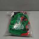 Christmas Girls Elf Costume: 6-Pack Kit Kids Holiday Helper Outfit with Velvet Dress Shoes Hat Belt Sock Ear (Small)
