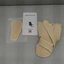 Drop Foot Brace with Dual Forefoot Support Plates Adjustable Soft AFO, Foot Drop, TBI, ALS, MS, Bone Fracture, Fits Women & Men (Beige Right, S/M)