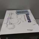 Kitsure Large Dish Drying Rack - Extendable Dish Rack, Multifunctional Dish Rack for Kitchen Counter, Anti-Rust Dish Drainers with Cutlery & Cup Holders 19.2"-26.7" L x 12.9" W, Black (Standard)