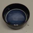 Ceramic Set of 2 Cat Bowls, Food and Water Bowls for Cats, Kitty, 2pcs Cat Dishes, Pet Feeder(5.1inch, 2 x Starry Sky Bowls)