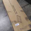 Bellemave Queen Size Floor Bed with Door and Fence for Kids, Montessori Floor Bed with Slats and Safety Guardrails,Solid Wood Floor Bed Frame Queen Size for Girls Boys(Queen,White)