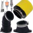 0470-322 0470-391 Air Filter Fit for Arctic Cat 375 400 454 500 ATV With 0470-305 Air box Carb Intake Boot and 3402-149 Intake Manifold Pipe