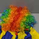 Yoroka 5Pcs Kids clown costume set Circus costume Boys and Girls Cosplay Costumes Quick Dress up for Clown (8-9Years)