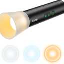 ULANZI LM07 LED Photography Flashlight, Handheld Videography Fill Light Spotlight 2000K-5500K-8000K Bi-Color Zoomable 2000mAh Rechargeable Portable Video Light for Photo, Video, Content Creation