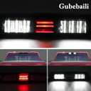 LED Third 3rd Brake Light Rear Cargo Lamp Assembly High Mount Stop light Fit for Ford F150 2009-2014 (Smoke Lens)