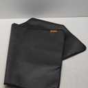 Airshooter Under Grill Mat Black High Quality Fiberglass With Double-Sided Silicone Coating 48" x 30"