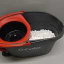 O-Cedar EasyWring Microfiber Spin Mop & Bucket Floor Cleaning System + 2 Extra Refills, Red/Gray