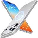 TORRAS Magnetic SlimFit for 17 PRO MAX Case, UltraThin ProMax 17 Phone Case Compatible with MagSafe, Light AntiScratch Matte Hard PC Bayer 6.9 inch OriginFit, Silver