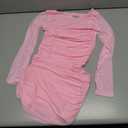 EXARUS Girls School Dance Formal Dress Tween Prom Party Teen Special Occasion Graduation Short Fitted Bodycon Dresses
Size 12Y