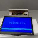 NORTHING 17.2" Portable TV for Camping, 7000mAH Built-in Powered TV with Antenna/USB/HDMI/AV Input, 12V Small T V for Camping Bedroom Kitchen RV Patio Car Power Outage, Sleep Timer