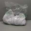 Big Bow Decor 118x28 Inch Valentine's Day Velvet Sequin Bow for Wall Backdrop Extra Large Glitter Giant Tree Topper Huge Oversized Decoration for Wedding Room Front Door Party(White)