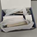 TEEHO TE002 Fingerprint Door Lock - Keyless Entry Electronic Keypad Deadbolt with 2 Backup Keys - Auto Lock - Easy Installation - Smart Locks for Front Door - Satin Nickel