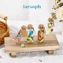 Jarsoph Mini Glass Bottles 24pc - 10ml Small Glass Jars with Cork Stoppers - Decorative Bottles for Spell Jars, Potion Bottles, Message in a Bottle, DIY Crafts, Party Favors, Weddings