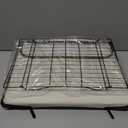 Foldable Bread Proofing Box - 36L Large Dough Proofer with 3-Sided Heating, 24H Timer+Temp Control(50-113) with Front Window & Metal Rack for Sourdough, Yogurt & Bread Baking