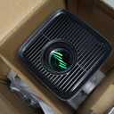 Mini Projector 2025 Upgraded Projector with WiFi and Bluetooth, Native 1080P, 180 Rotation Stand Smart Projector, 150" Portable Projector with Android TV 13, 2.4G/5G, Auto Keyston Outdoor/Home Movie