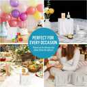 Aosric White Gift Bags with Tissue Paper, Ribbon & Greeting Card, 2 Pack Medium Size 10x4.5x11 In Reusable Gift Bag for Wedding, Baby Shower, Birthday Party Favor, Return Gifts