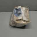 OIAHOMY 4 Pack Storage Baskets for Organizing, Small Bins for Shelves, Cute Decorative Storage Bins, Organizer Baskets for Gifts Empty, 11.8''Lx7.8''Wx4.7''H, Brown/White