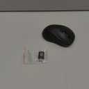 WisFox 2.4G Wireless Mouse for Laptop, Ergonomic Computer Mouse with USB Receiver and TypeC Adapter, 3 Adjustable Levels, 6 Button Cordless Wireless Mice for Windows Mac PC Notebook (Black)