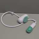 Frida Baby Control The Flow Bathtub Sprayer Attachment for Baby Bathtub, Shower Head with Scalp Massager, Control Waterflow with 2 Pressure Modes