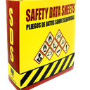 Ring Binder Depot SDS Binder, Heavy Duty 3 Ring Binder with 1.5 in Capacity Holds 250 Pages, Durable and Highly Visible Safety Data Sheets, Yellow
