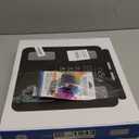 GE Smart Scale for Body Weight: 8-Electrode Digital Bathroom Scale for Weight Fat BMI Muscle Mass Full Body Composition Analyzer 50 Measurements Bluetooth Highly Accurate Weighing Machine 400lb Black