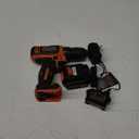 BLACK+DECKER 12V MAX Cordless Drill/Driver, Battery and Charger Included (BDCDD12C)
