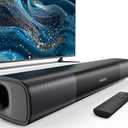 RIOWOIS Sound Bar for Smart TV, Bass Boost and Crisp Vocals,Bluetooth Soundbar for TV/PC/Gaming/Projectors,Optical/AUX/Wall Mount,17inch