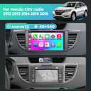 4G+64G Car Radio Stereo for Honda CRV 2012 2013 2014 2015 2016 Android 13, 9 Inch IPS Touch Screen CRV Car Stereo with Wireless Carplay/Android Auto, DSP, Bluetooth, Backup Camera, SWC, Built-in GPS