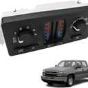 599-210XD Climate Control Module Panel - Compatible with 2003-2007 Chevy Silverado GMC Sierra 1500 2500 3500 Tahoe Suburban Avalanche Trailblazer Yukon XL Envoy Cadillac Escalade Replaces 10370033