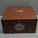 Ceramic Tortilla Warmer With Lid, Colorful Holder, Rainbow Storage Container for Roti, Pancakes (10-Inch, 25.4 cm)