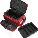 Medical Bag,First Aid Bag,First Responder Bag for Trauma,Emergency Medical Bag Organizer,Trauma Bag with Detachable Dividers for Nurses,Home Health Care, EMT(Bag Only)