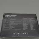 Dash Camera for Cars,4K Full UHD Car Camera Front Rear with 32GB Card,Built-in Super Night Vision,2.0'' IPS Screen,170Wide Angle,WDR, 24H Parking Mode, Loop Recording (Black)