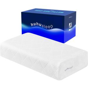 Cube Pillow for Side Sleeper with Firm Layer, Cooling Memory Foam Pillows with Two Side Four Types of Softness for Neck and Shoulder Pain, King or Queen 24"x12"x5"