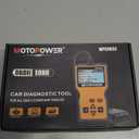 MOTOPOWER MP69033 Car OBD2 Scanner Code Reader Engine Fault Scanner CAN Diagnostic Scan Tool for All OBD II Protocol Cars Since 1996, Yellow