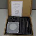 BFOUR Meat Thermometer Wireless Bluetooth, LCD Digital Meat Thermometer with Dual Probe, Wireless Remote BBQ Thermometer for Smoker Kitchen Cooking Grill Thermometer for Grilling BBQ Oven (2 x Probes)