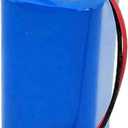 18650 7.4V 4400mAh Lithium-Ion Battery Pack 2S2P Rechargeable Replacement Battery with SM-2P Plug