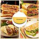 Tortilla Sealer - For 10-12 Flour Tortillas, Tortilla Crimper Maker, Make Sealed Tacos, Sandwich, Burritos, Dumplings, Pasties