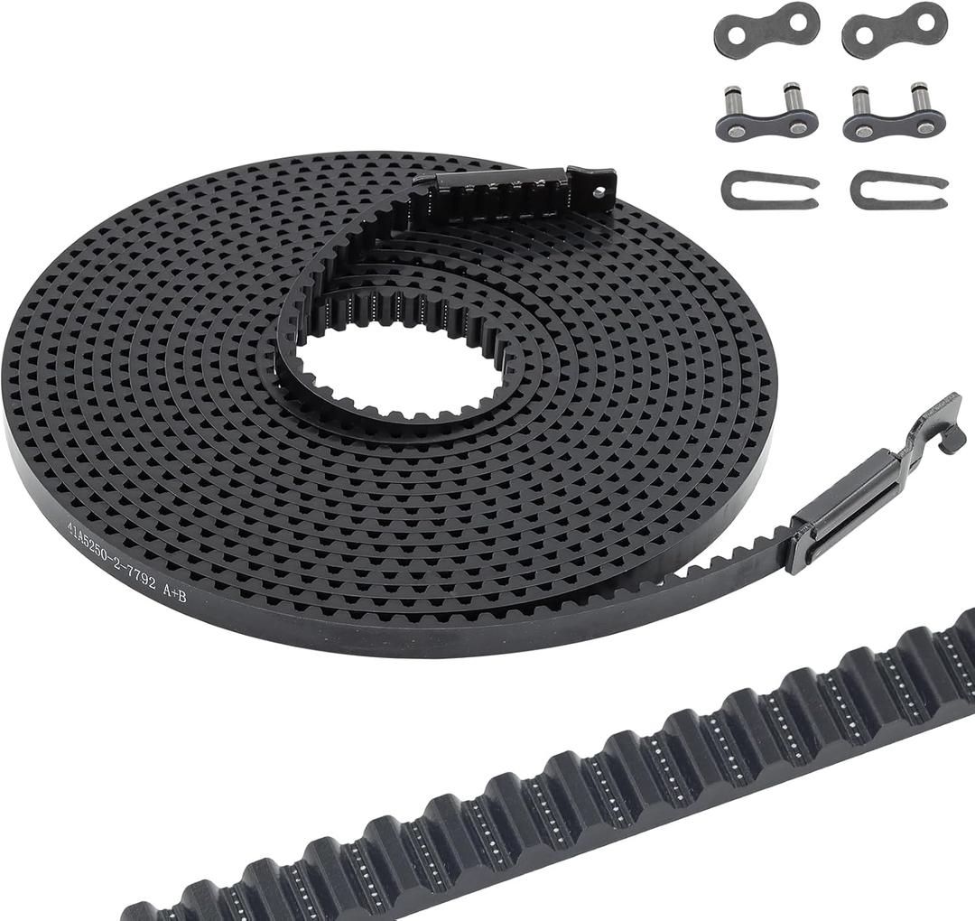 41A5250-2 Drive Belt for 10ft High Garage Doors,308'' Garage Door Openers Belt 041A5250-2,Replacement Belt Compatible with Some Liftmaster/Chamberlain Belt Drive Garage Door Opener