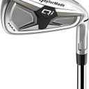 TaylorMade Golf Qi Max Irons Set 4-PW, P (7-Piece Lot) Right-Handed KBS Max 85 MT Steel Stiff Flex