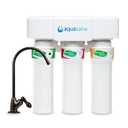 Aquasana Under Sink Water Filter System - Reduces PFAS, Lead, & Chlorine in Drinking Water - Under Counter Claryum Filtration for Kitchen - 3-Stage Max Flow - Oil-Rubbed Bronze Faucet - AQ-5300+.62