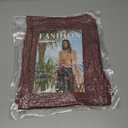WeciBor Women's Wine Red Sheer Poncho Tops Lightweight Shrug Cover Up Knit Bolero for Beach Vacation Clothing