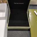 Van Cleef And Arpels Genuine Bracelet/Watch Case Green Suede 
