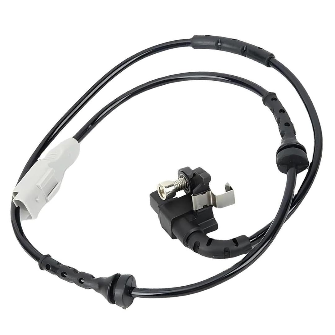 2 x ABS Wheel Speed Sensor, Anti-Lock Brake Speed Sensors Replacement, #4545L0 454508 9665386880 Rear Left and Right Anti-Lock Sensor,Compatible with Peugeot 307 308 408 (Black)