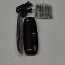 Aquasonic Black Series Ultra Whitening Toothbrush  ADA Accepted Electric Toothbrush- 8 Brush Heads & Travel Case  40,000 VPM Electric Motor & Wireless Charging - 4 Modes w Smart Timer