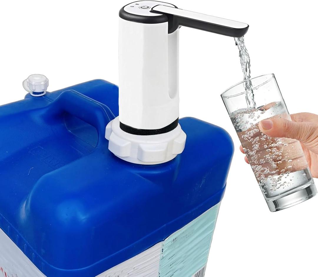 Water Pump Faucet Adapter Kit Compatible with Reliance Aqua-Tainer (Set A-Button Water Pumps)