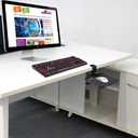 Ergonomic Mouse Platform Under Desk Ergonomic Wrister Mouse Pad (Black)