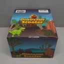 SMILESSKIDDO Dino Pull Back Cars  6 Packs Dinosaur Cars, Dinosaur Toys, Finger Scooter, Mini TRex & Triceratops Toys, Stocking Stuffers for Kids Boys & Girls Age 3 4 5 6