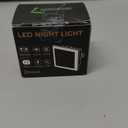 L LOHAS LED Night Lights Plug into Wall 2-Pack, 0.3W Plug in Night Light, Dusk to Dawn, 5000K Daylight White Bright Nightlight Auto-On/Off for Adults Kids Room Bedroom Bathroom Hallway Kitchen Non-Dim