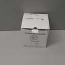 2025 Ultrasonic Retainer Cleaner- 45KHz 25W Portable Denture Cleaner with Drying Function and Removable Inner for Dentures, Mouth Guards, Aligners, Jewelry and More (White)